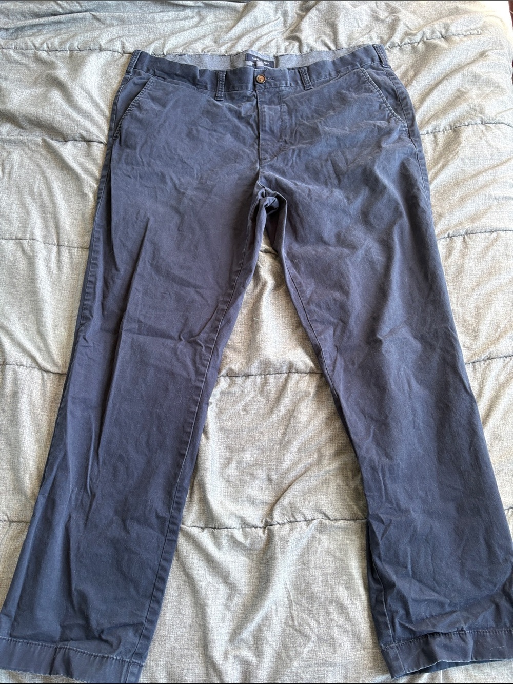 Men's Casual Navy Chino Pants